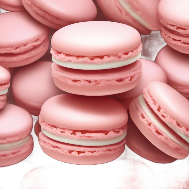 Light pink Macarons emoji
