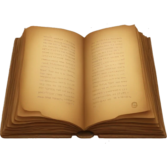 Brown book emoji