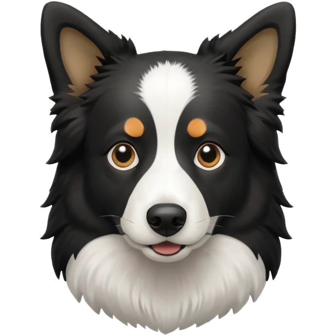 Border collie emoji