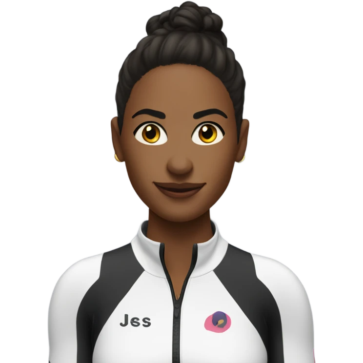 Jess king from peloton saying u go girl emoji