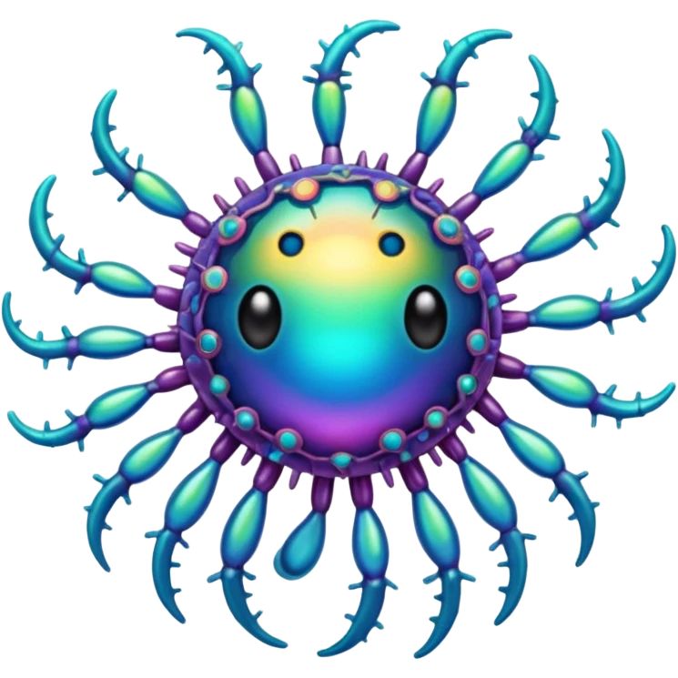 a virus emoji