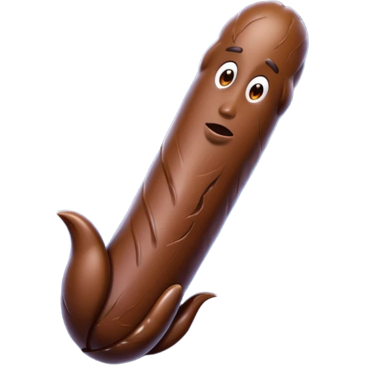 A big dick emoji