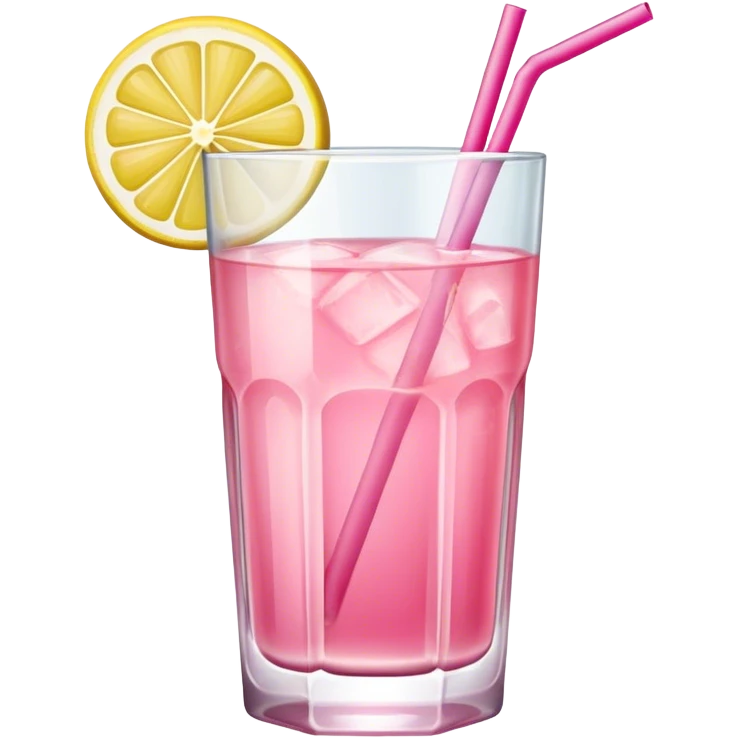Pink lemonade emoji