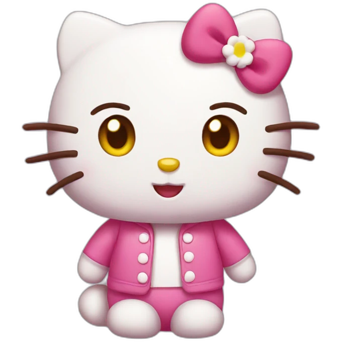 Hello kitty emoji