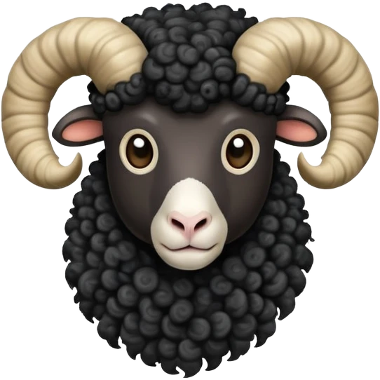 black ram emoji