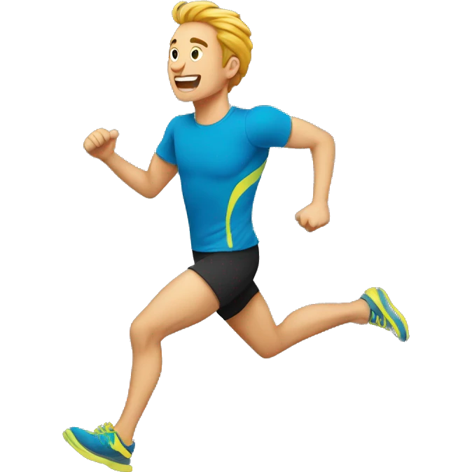Roandlo running emoji