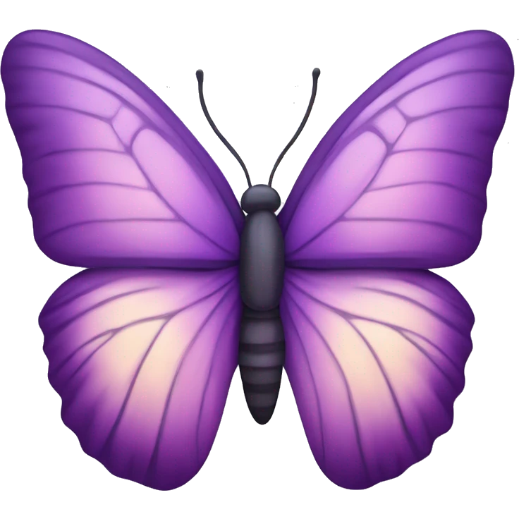 Purple butterfly  emoji