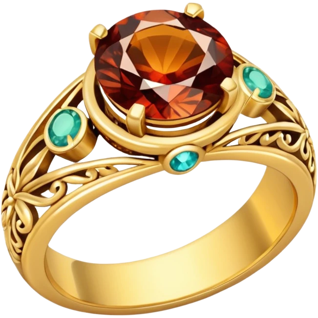Beautiful ring emoji