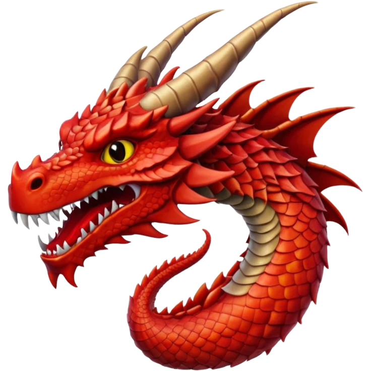 Red dragon emoji