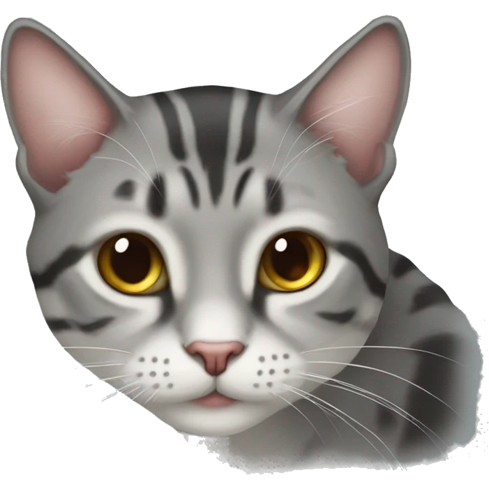 кошка целует кота emoji
