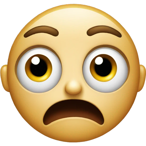 shocked face  emoji