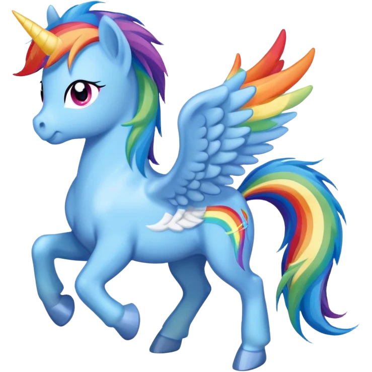 Rainbow dash emoji