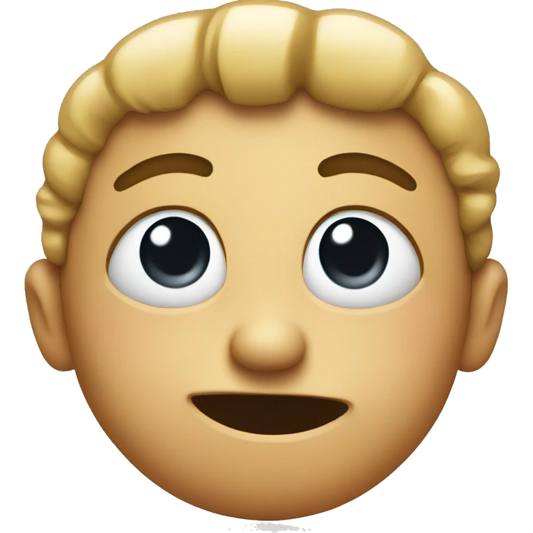 Cheeky side eye face  emoji
