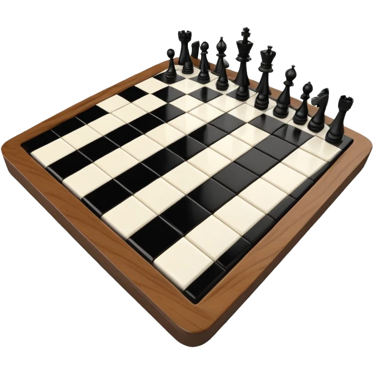 3d chessboard ai emoji