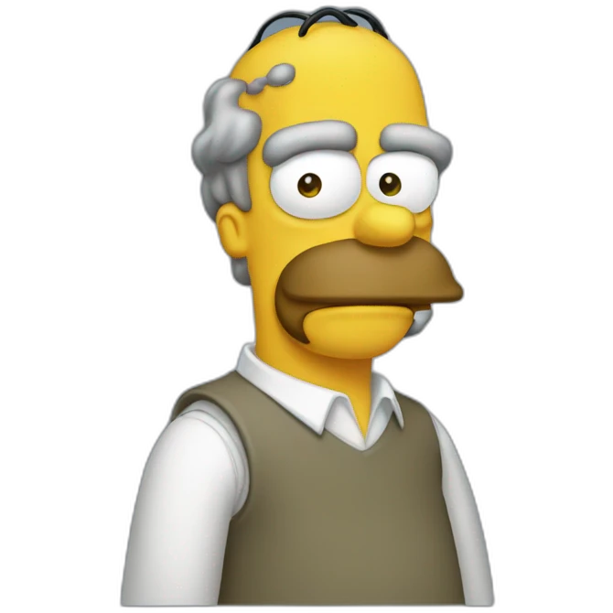 Homer simspon emoji