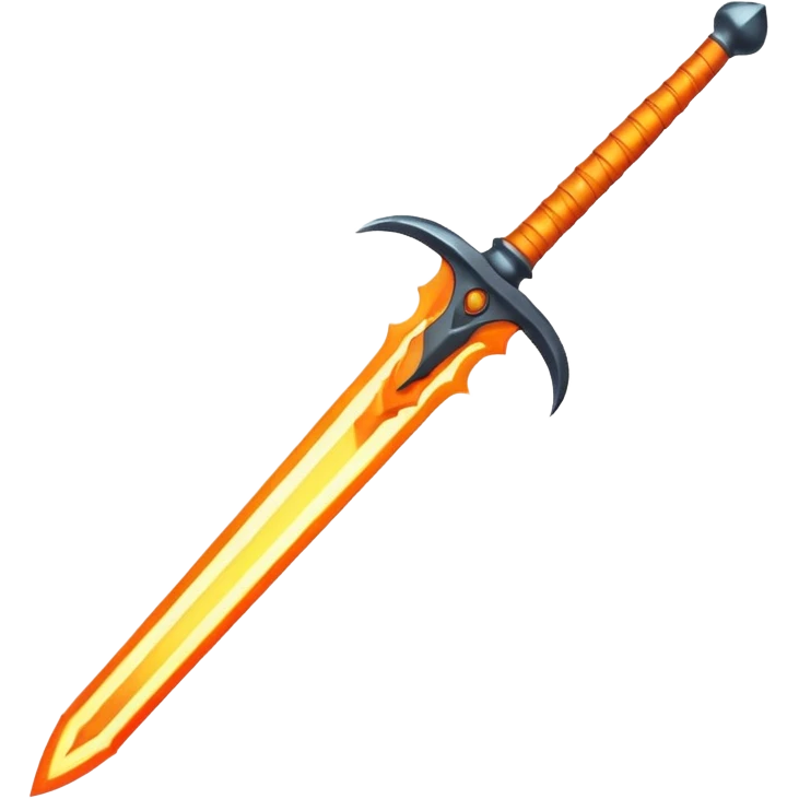 fire sword emoji