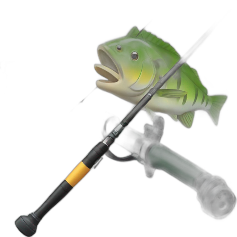 Wesh wesh fishing rod emoji