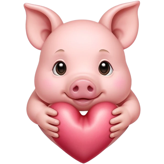 A baby oink heart emoji