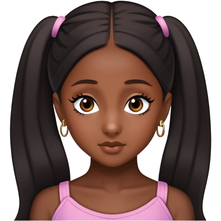 Ariana Grande, version black emoji