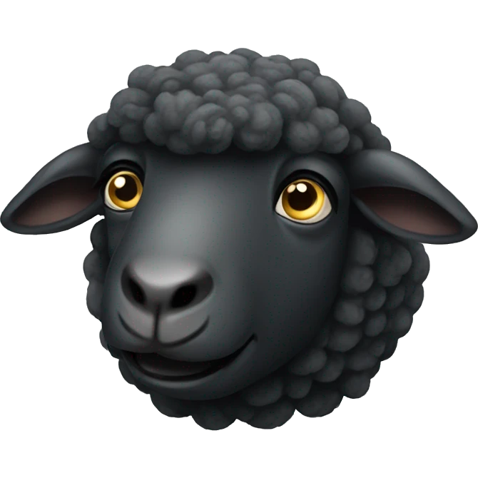 black sheep emoji