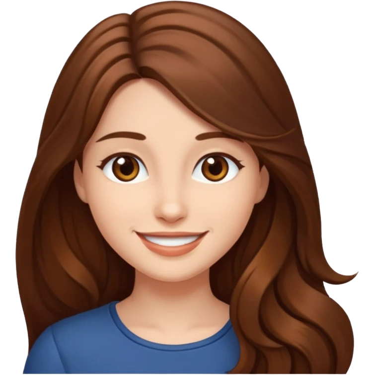 change the hair to bit a long length emoji