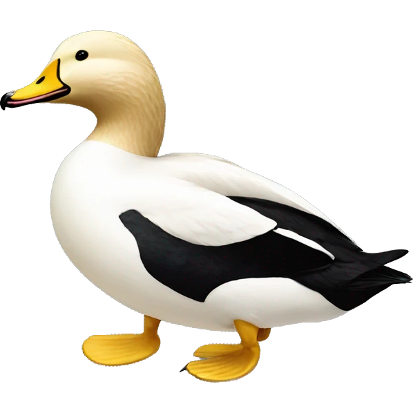 King eider  emoji
