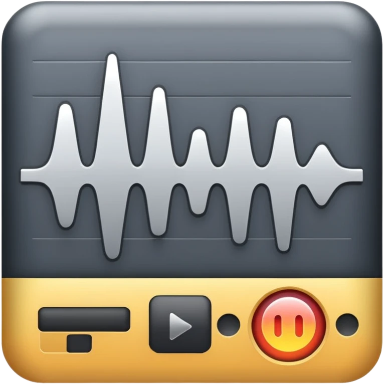 voice memo emoji