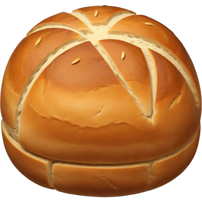 sourdough bread boule loaf emoji