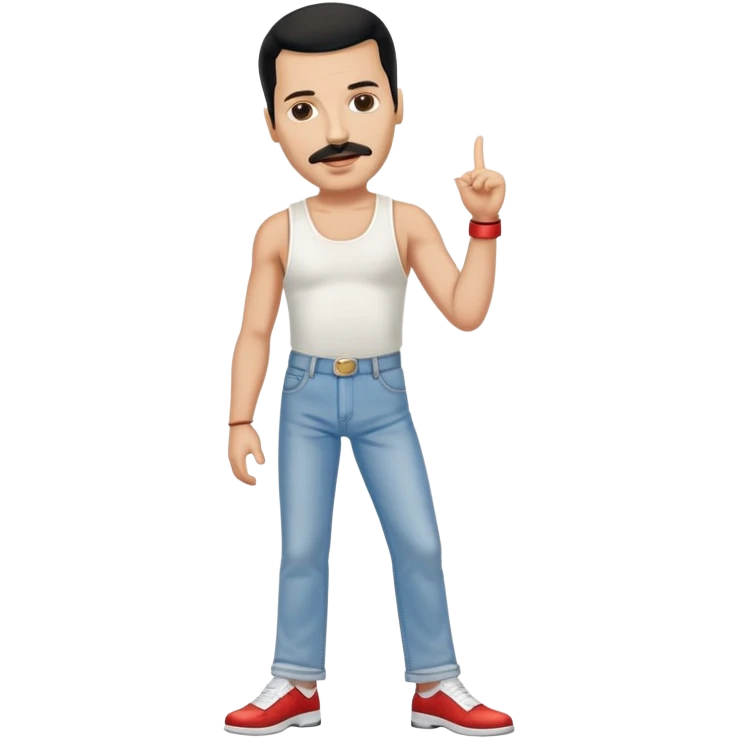 freddie mercury full body emoji
