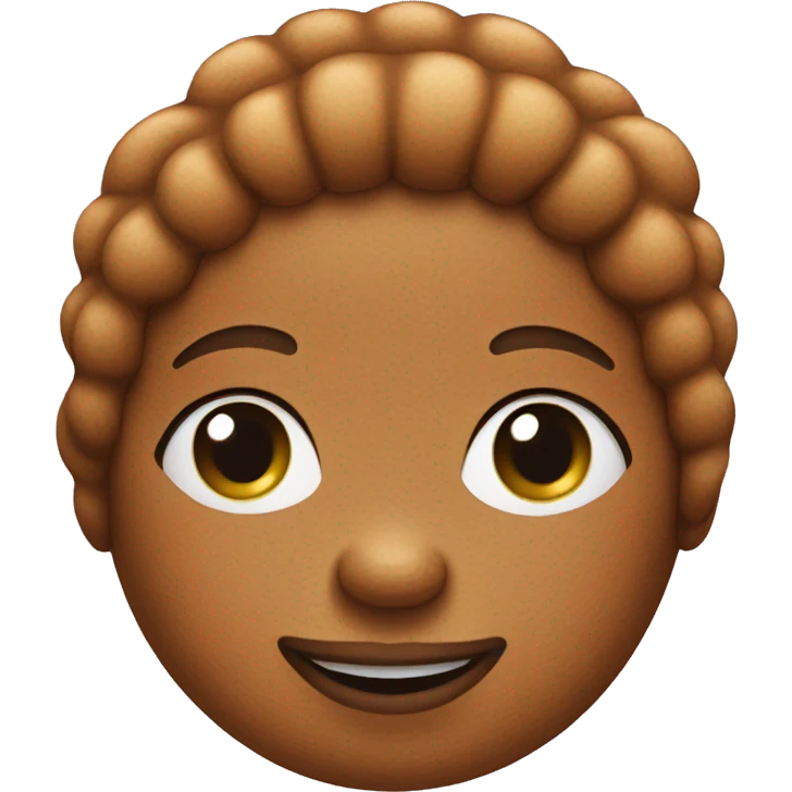 Gingerbread girl emoji