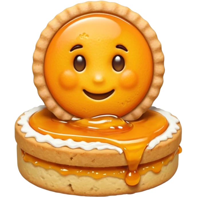 orange-jam-christmas-shortbread-biscuit emoji