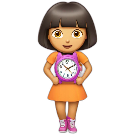 Dora Watch emoji