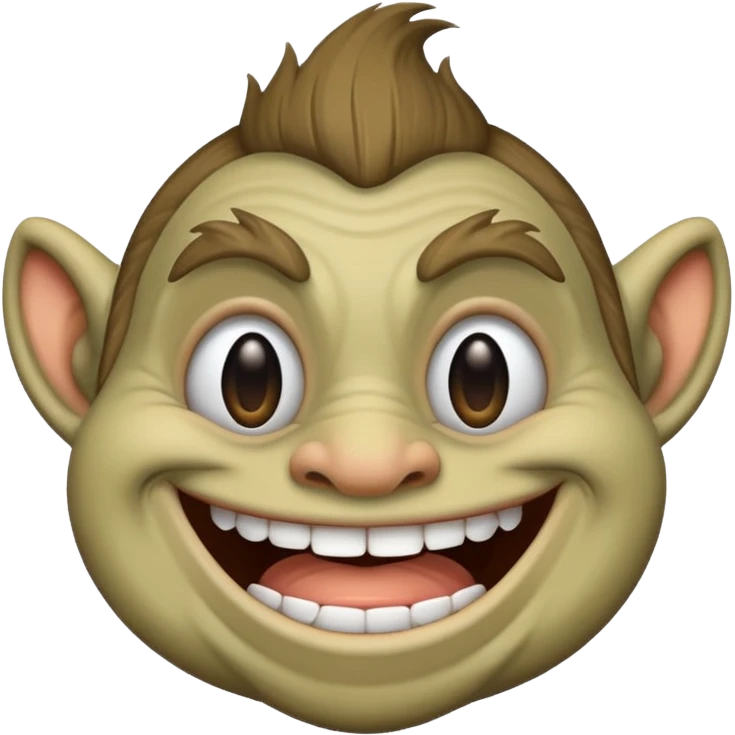 Troll face emoji