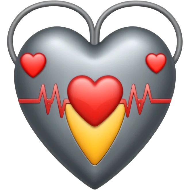heart rhythm device emoji