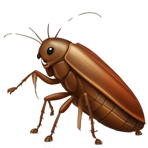 Dancing cockroach emoji