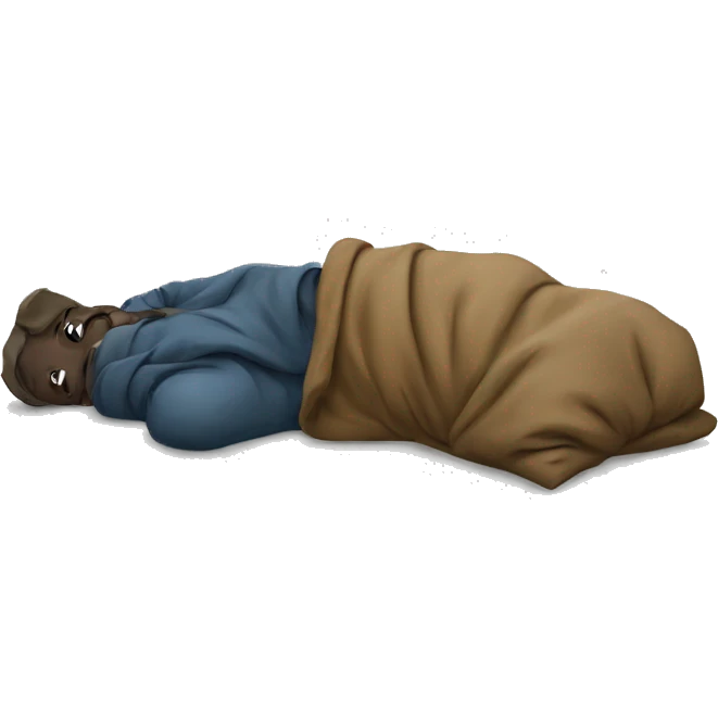 Rough sleeper emoji