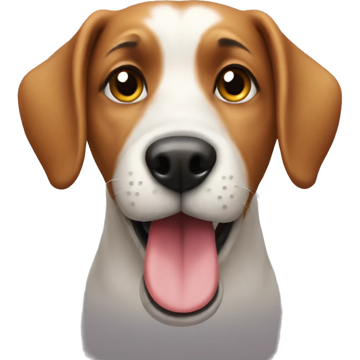 funny dog emoji