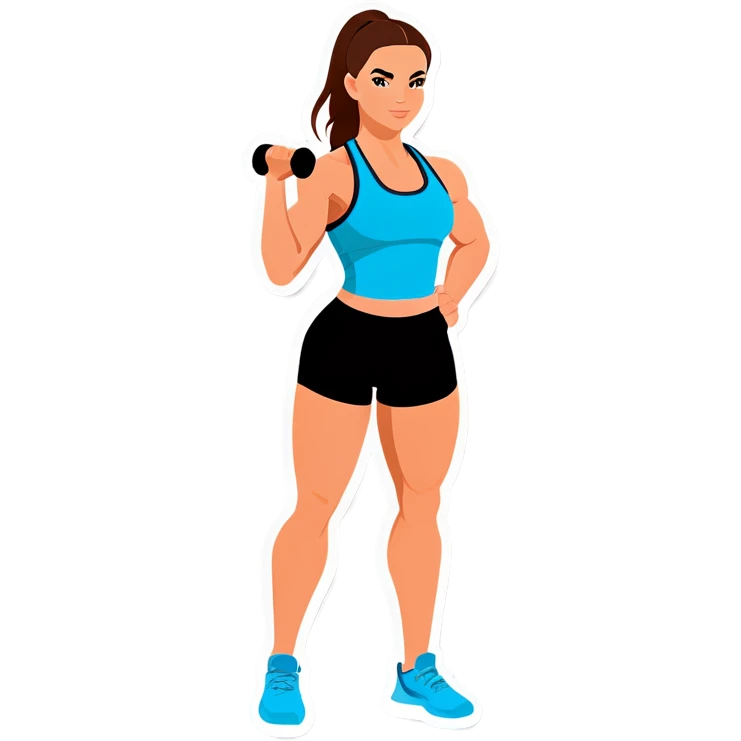 Gym girl emoji