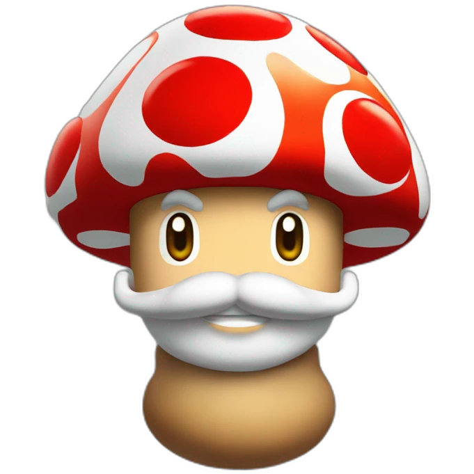 mario on mushrooms emoji