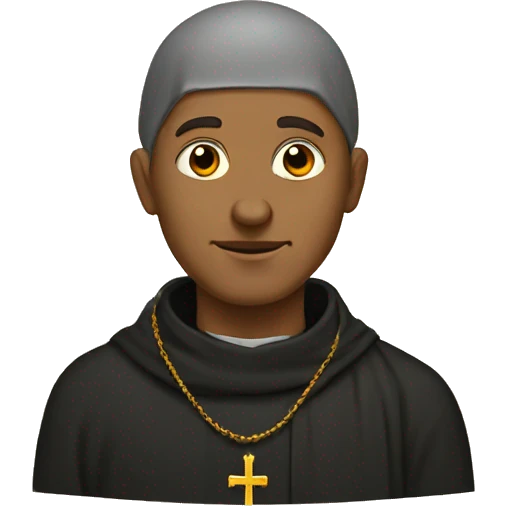 Eastern Orthodox Christian monk emoji