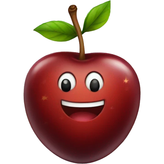 Cherries with star emoji