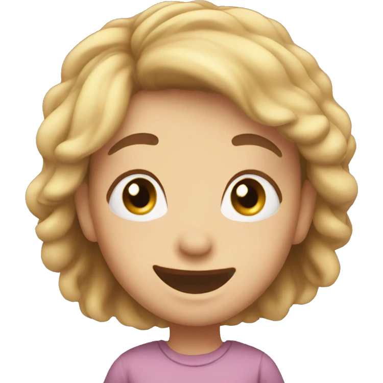 Happy sister face emoji