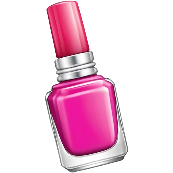 Bottle of nail polish emoji