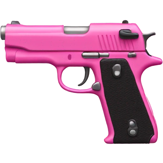 Pink gun  emoji