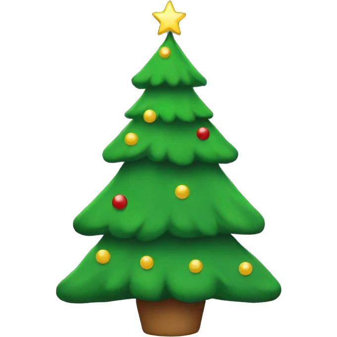 Christmas tree emoji