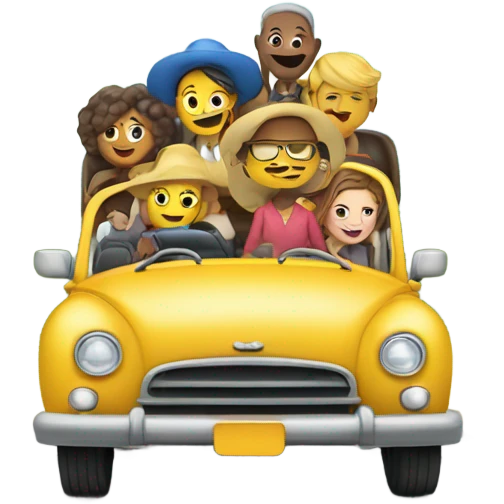 Roadtrip emoji