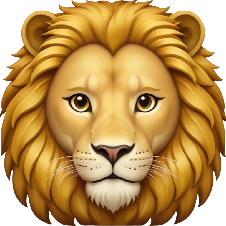 standard lion face emoji emoji