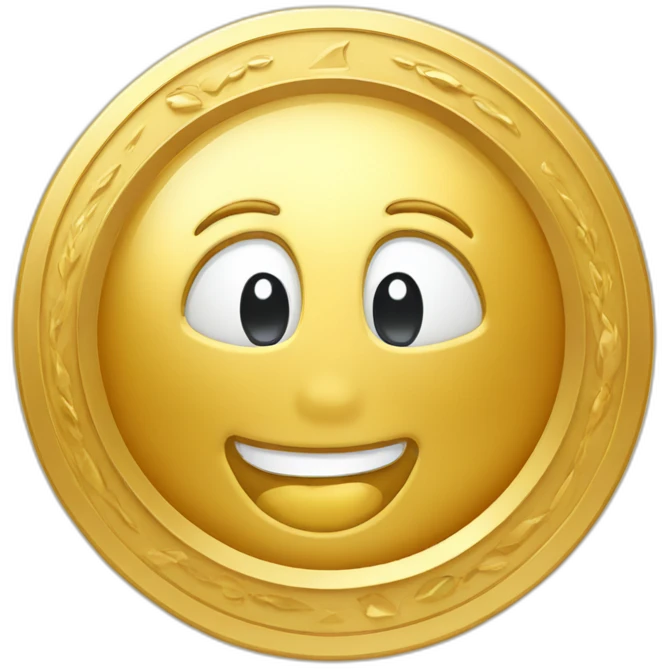 2nd place medal golden in color emoji