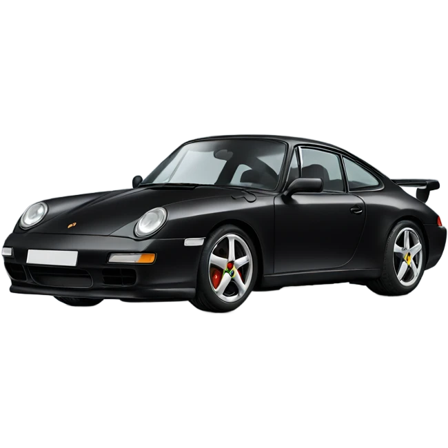 Black porsche emoji
