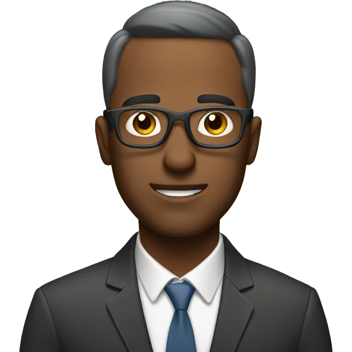 Busy man emoji